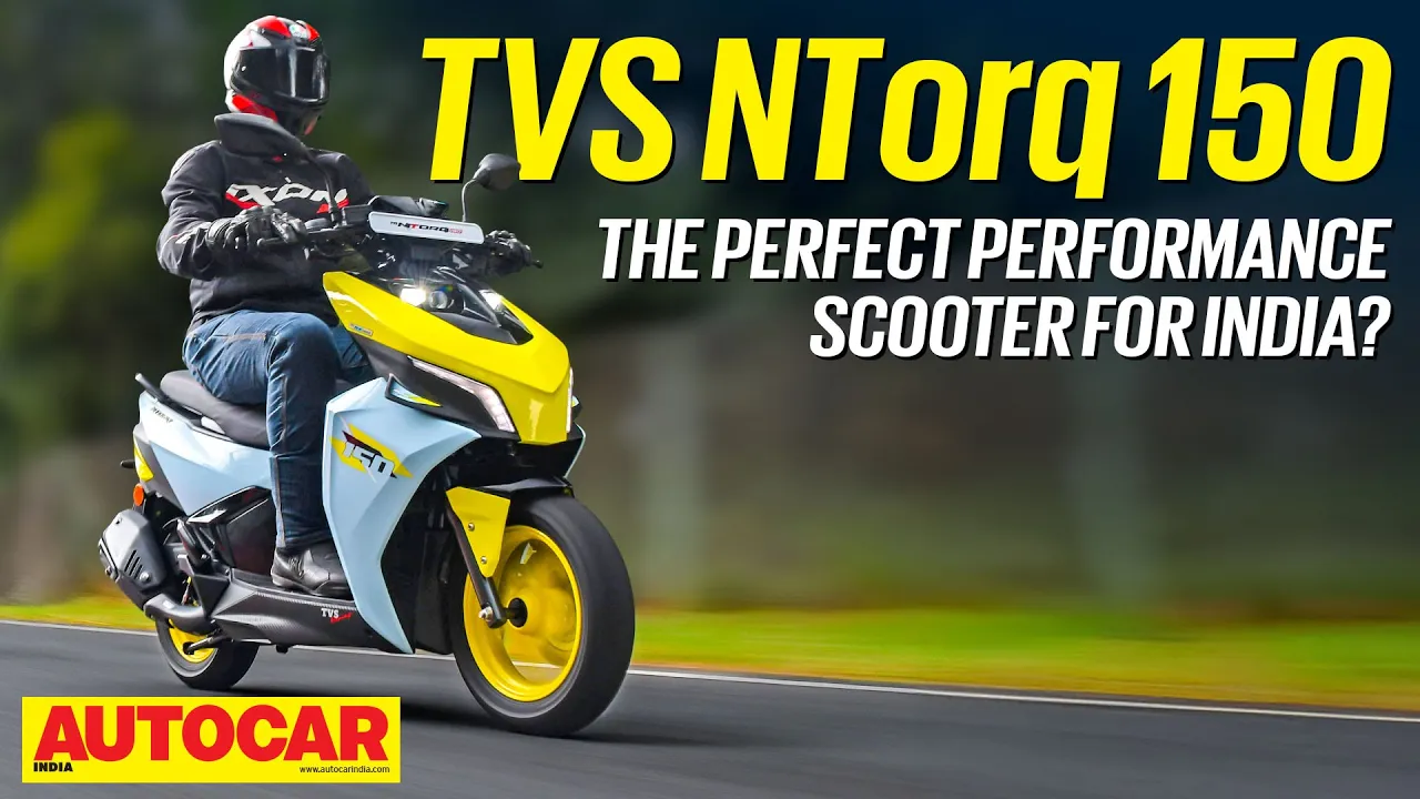 TVS Ntorq 150 review - More performance with a familiar feel | First Ride | Autocar India