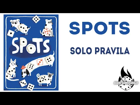 Spots - Solo pravila (porodična igra kockicama za 1-4 igrača)