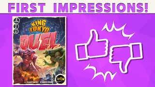 King of Tokyo: Duel - First Impression Review!
