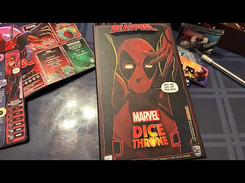 Unboxing: Marvel Dice Throne Deadpool expansion