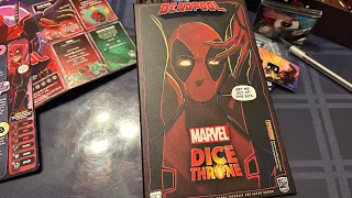 Unboxing: Marvel Dice Throne Deadpool expansion