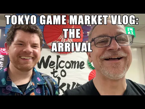 Tokyo Game Market Vlog: Arrival, Ninja Dining, Akihabara, and Jelly Jelly Cafe!