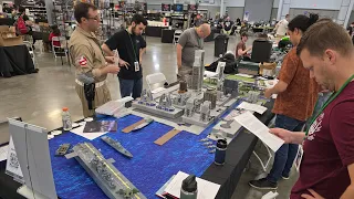 Polyversal at Richmond Open 2025 - Andy Rucker's 12'x4' City Assault Game in 6mm