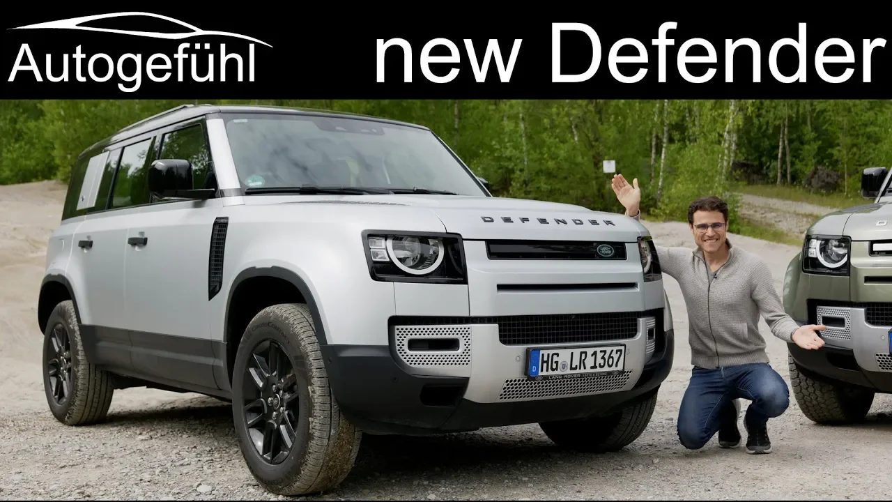all-new Land Rover Defender FULL REVIEW onroad offroad P400 vs D240 comparison L663 115 2020