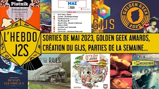 L'Hebdo #J2S du 03/05/2023 - Golden Geek Awards, GIJS, sorties de mai 2023, Let's Go! To Japan