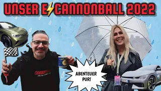 Elektroautos belagern ein Dorf! Unser E Cannonball in Hamburg #reisen #vlog #roadtrip #ecb