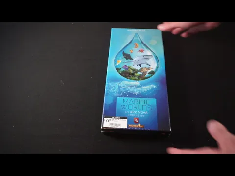 Unboxing Ark Nova: Marine Worlds