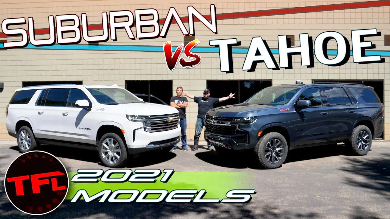Brand New 2021 Chevy Suburban vs Chevy Tahoe Compared - Here’s The One I Would Buy & Why I’d Buy it!