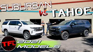 Brand New 2021 Chevy Suburban vs Chevy Tahoe Compared - Here’s The One I Would Buy & Why I’d Buy it!