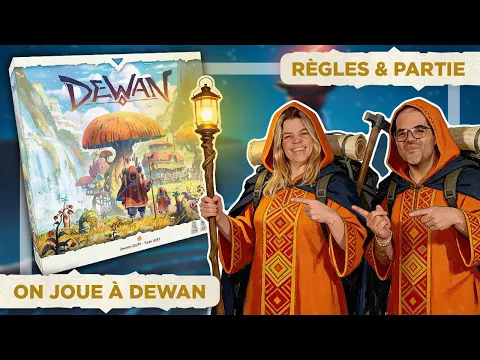 ON JOUE À DEWAN ! Règles + Partie + Avis | Jeu de Société Space Cowboys