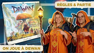 ON JOUE À DEWAN ! Règles + Partie + Avis | Jeu de Société Space Cowboys