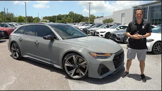 Is the Audi RS 6 Avant a BETTER performance car to BUY than a 2024 RS Q8?