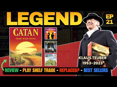 Ep 21 - Catan / Play Shelf Trade / Replacing Games / Top Selling Games