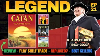 Ep 21 - Catan / Play Shelf Trade / Replacing Games / Top Selling Games