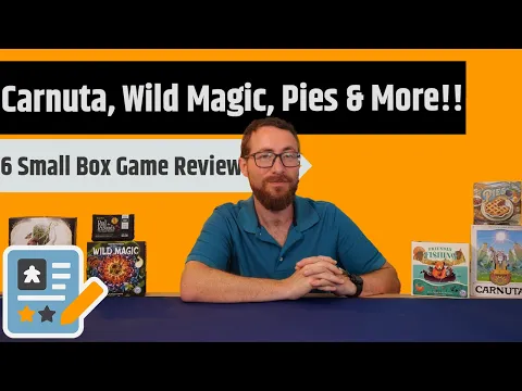 6 Small Box Game Reviews - Wild Magic, First Giants, Carnuta & More!