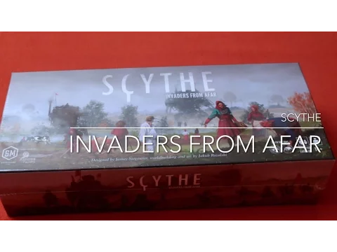 Scythe - Invaders from Afar : zajrzyjmy do pudełka