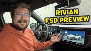 My Rivian “FSD” Test Ride! Long Road Ahead But The Correct Choice