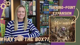 CITY OF THE GREAT MACHINE: The Story Unfolds Expansion | What's in the Box?! How Does It Play?!