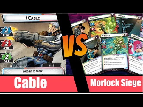 Marvel Champions | NeXt Evolution | Cable | X-Men | X-Force | Vs Morlock Siege | Marauders | Pre Con