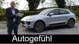 2015 Porsche Macan REVIEW test drive Onroad Offroad compact Porsche SUV