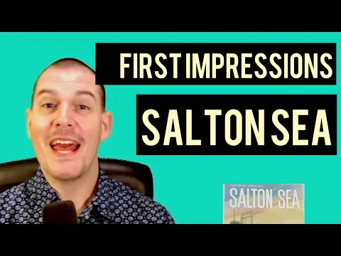 First Impressions of Salton Sea