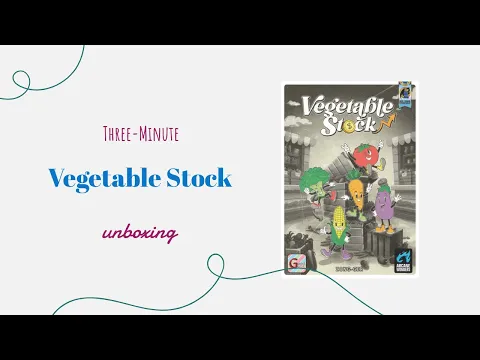 Vegetable Stock - 3-Minute Unboxing