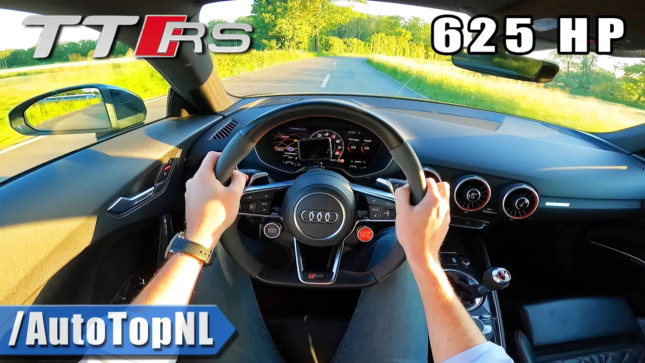 625HP AUDI TT RS *LOUD* POV Test Drive by AutoTopNL
