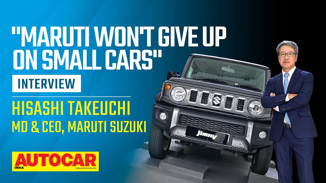 Q&A with Maruti Suzuki's MD Hisashi Takeuchi: Doubling sales, EV plans and more | @autocarindia1