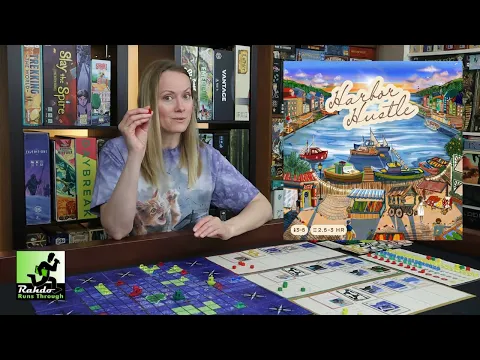 Harbor Hustle Engine Build to make money in this very thematic game