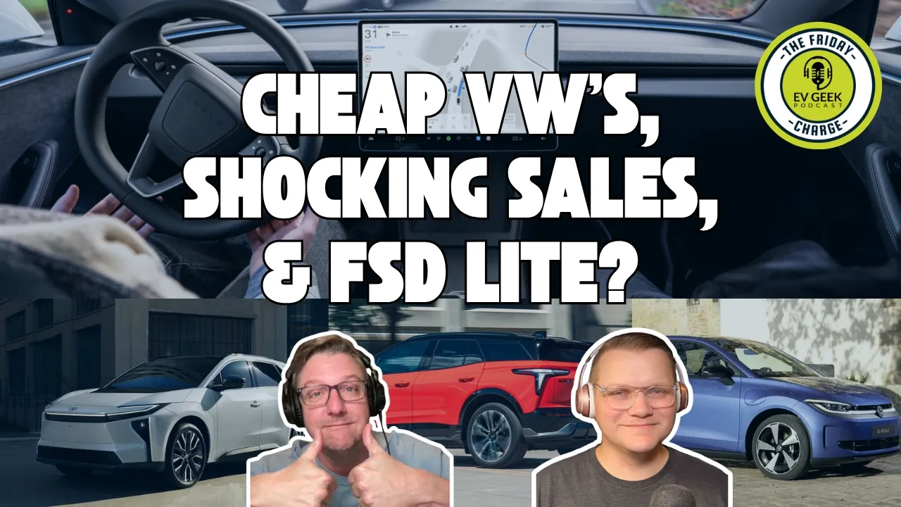 Kia Slashes Prices, Toyota EV Sales EXPLODE, Tesla FSD Lite? | The Friday Charge Ep 83