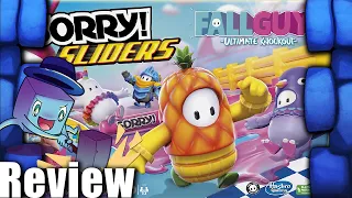 Sorry Sliders: Fall Guy Review - with Tom Vasel