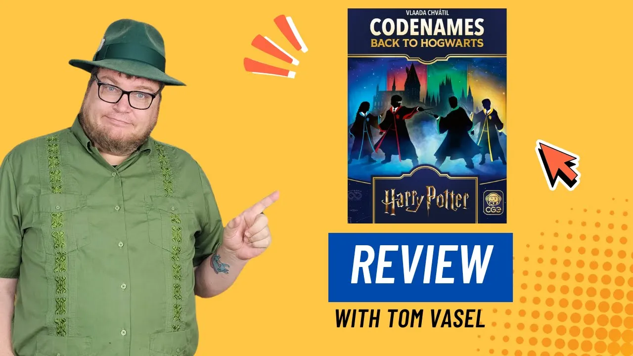 Codenames Back to Hogwarts Review: Quick Take with Tom Vasel