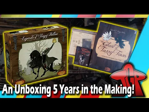 Legends of Sleepy Hollow unboxing