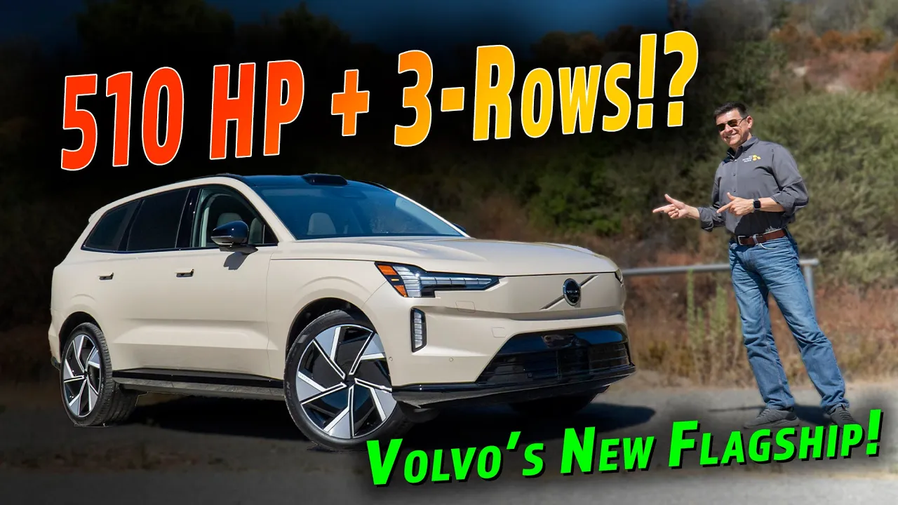 The 2025 Volvo EX90 Is The Biggest, Most Powerful & Most Luxurious Volvo Ever!