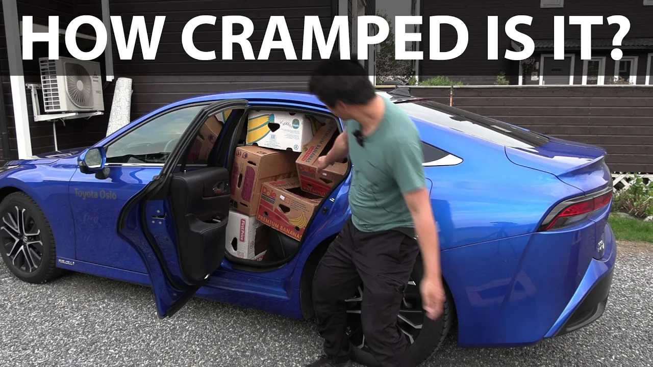Toyota Mirai banana box test