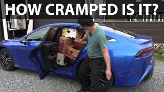 Toyota Mirai banana box test