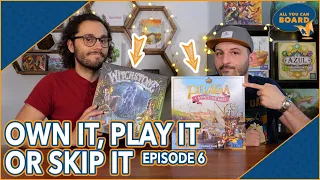 Own It, Play It, Skip It | 6 Games Reviews Incl. Witchstone, Llamaland (& More!) | Episode 6