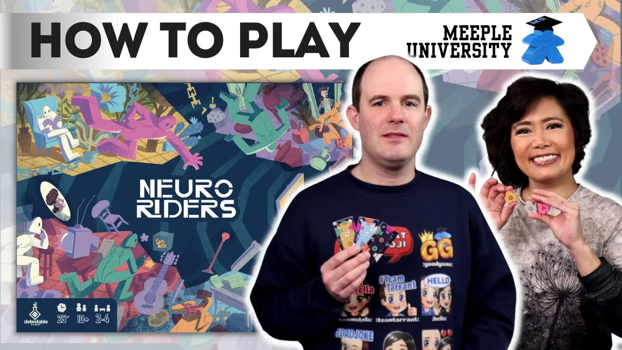 Neuroriders 🧠👣- How to Play. Shared incentives, do what benefits you, but not too much😃