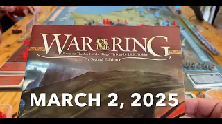 War Of The Ring Board Game | Timelapse