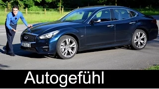 Infiniti Q70S Facelift FULL REVIEW 2.2d test driven 2016 Infiniti M Nissan Fuga