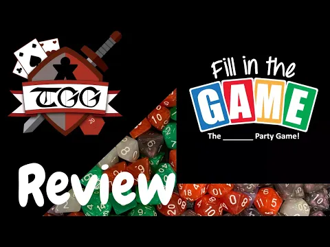 Fill in the Game Card Game Review