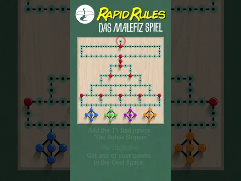 It's Malefiz! Some people call it Baracade. Either way, it's a German classic worth playing.