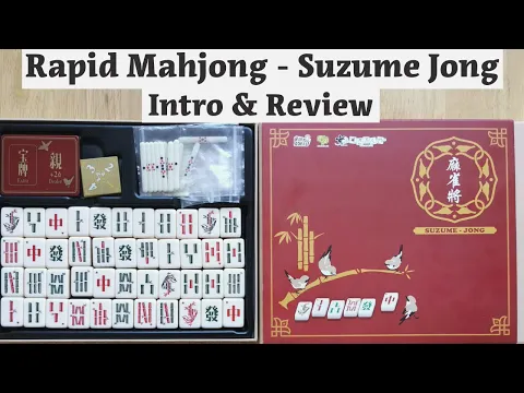 Rapid Mahjong! Intro and Review of Suzume Jong game