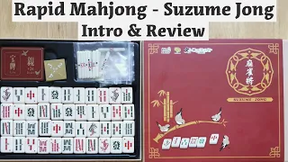 Rapid Mahjong! Intro and Review of Suzume Jong game