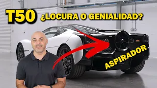 YA ES REAL: EL T50 CON ASPIRADOR es el HEREDERO DE BRABHAM y EL MCLAREN F1 (Gordon Murray)