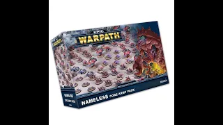 Mantic Epic Warpath Nameless Core Army Pack Unboxing