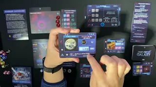 My First Playthrough of One Deck Galaxy - The Hungry Nebula | DaniCha
