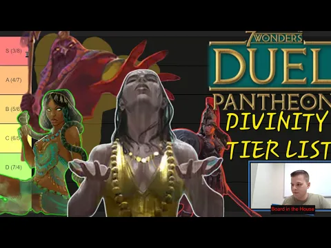 2023 Pantheon Divinities Tier List | 7 Wonders Duel