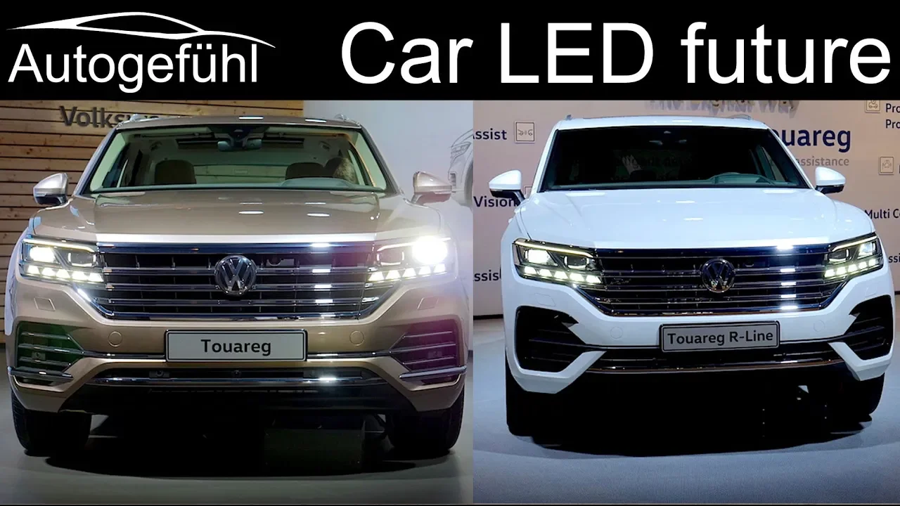 The future of automotive lights? LED technology feature with VW Touareg prototype - Autogefühl