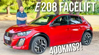 Peugeot e208 2024 review | First look at the facelift 208!